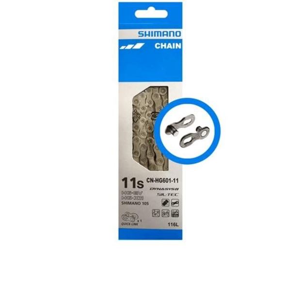 Picture of SHIMANO 105 CHAIN HG601 11SPEED 3WITH QUICK LINK